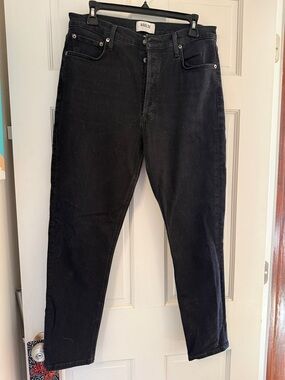 Agolde women’s Black Slim Straight Jeans